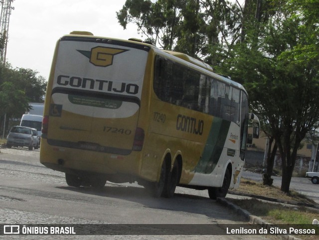 Empresa Gontijo de Transportes 17240 na cidade de Caruaru, Pernambuco, Brasil, por Lenilson da Silva Pessoa. Número da foto: #12701786.
