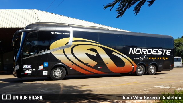 Expresso Nordeste 5265 na cidade de Maringá, Paraná, Brasil, por João Vitor Bezerra Destefani. Número da foto: #12702248.
