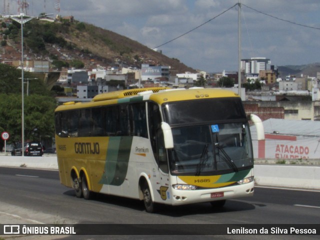Empresa Gontijo de Transportes 14885 na cidade de Caruaru, Pernambuco, Brasil, por Lenilson da Silva Pessoa. Número da foto: #12701222.