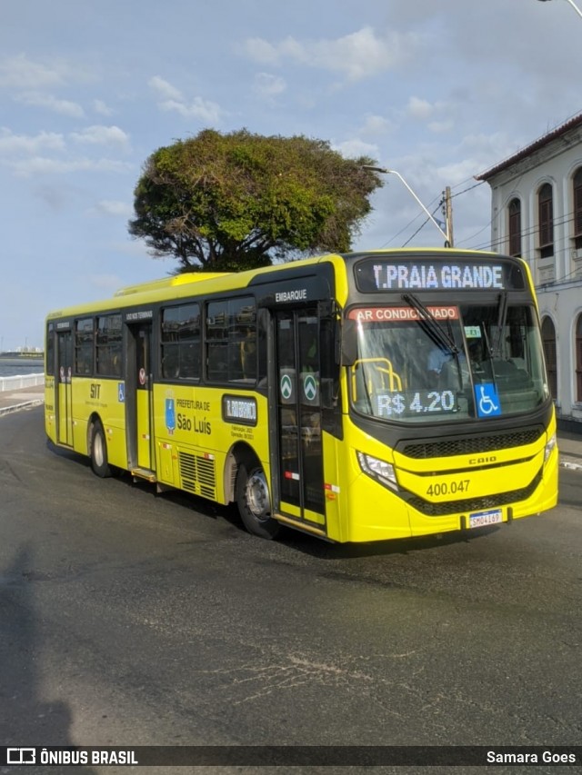 Viação Primor 400.043 na cidade de São Luís, Maranhão, Brasil, por Samara Goes. Número da foto: #12700162.