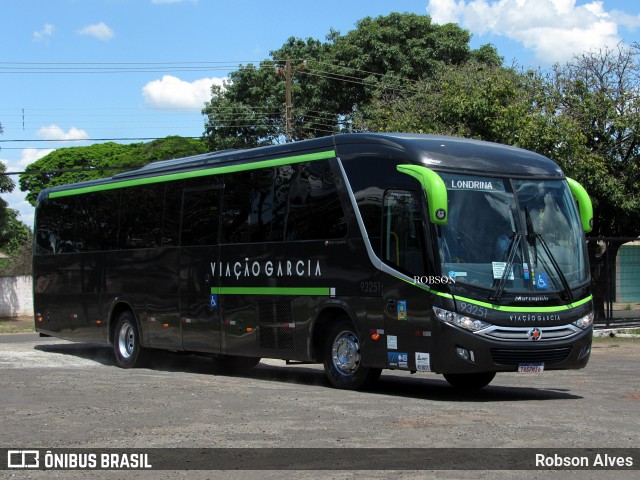 Viação Garcia 93251 na cidade de Paranavaí, Paraná, Brasil, por Robson Alves. Número da foto: #12702342.