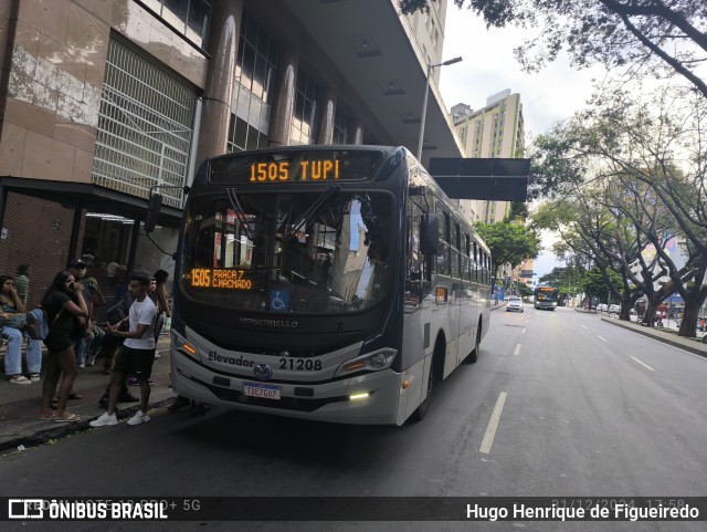 Viação Progresso 21208 na cidade de Belo Horizonte, Minas Gerais, Brasil, por Hugo Henrique de Figueiredo. Número da foto: #12700538.