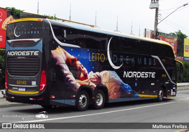 Expresso Nordeste 60140 na cidade de Resende, Rio de Janeiro, Brasil, por Matheus Freitas. Número da foto: #12701332.