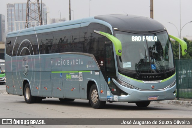 Viação Garcia 82039 na cidade de São Paulo, São Paulo, Brasil, por José Augusto de Souza Oliveira. Número da foto: #12700957.