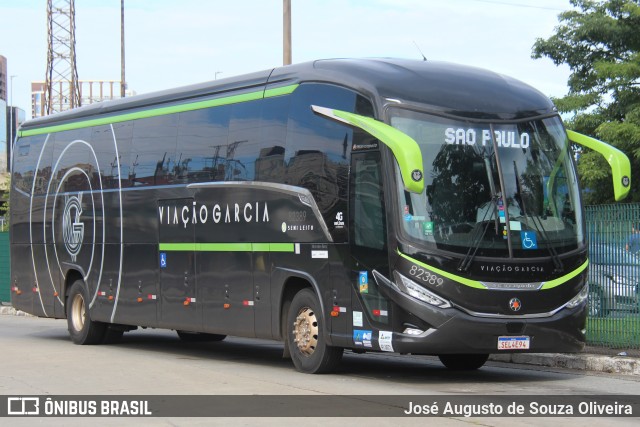 Viação Garcia 82389 na cidade de São Paulo, São Paulo, Brasil, por José Augusto de Souza Oliveira. Número da foto: #12700886.