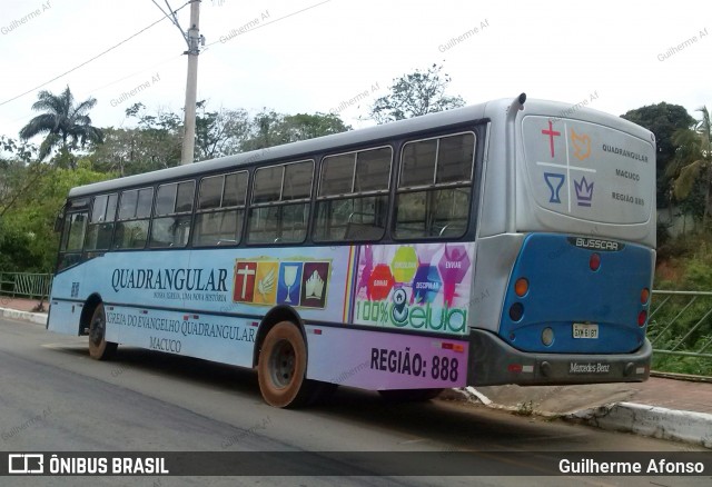 Ônibus Particulares 6187 na cidade de Muriaé, Minas Gerais, Brasil, por Guilherme Afonso. Número da foto: #12700422.