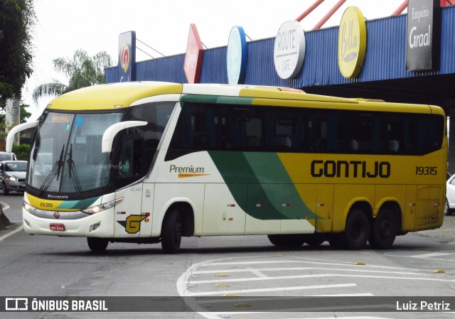 Empresa Gontijo de Transportes 19315 na cidade de Resende, Rio de Janeiro, Brasil, por Luiz Petriz. Número da foto: #12699824.