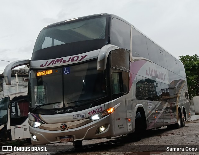 Viação Jam Joy 11822 na cidade de Belém, Pará, Brasil, por Samara Goes. Número da foto: #12701685.