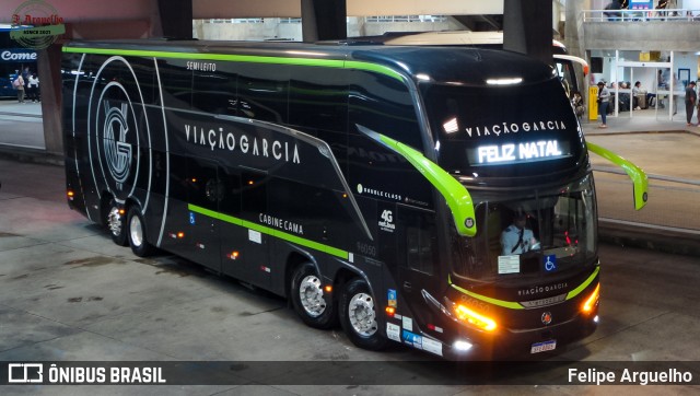 Viação Garcia 96050 na cidade de Curitiba, Paraná, Brasil, por Felipe Arguelho. Número da foto: #12700950.