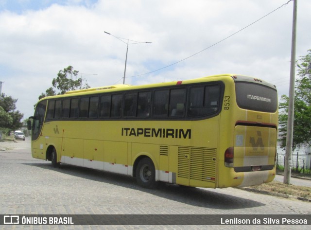 Viação Itapemirim 8533 na cidade de Caruaru, Pernambuco, Brasil, por Lenilson da Silva Pessoa. Número da foto: #12701737.