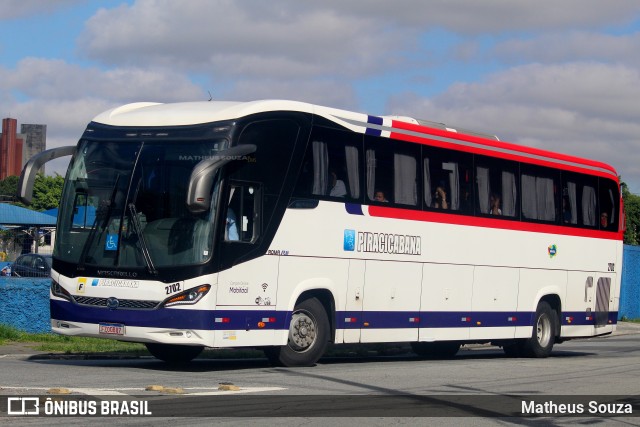 Viação Piracicabana 2702 na cidade de São Paulo, São Paulo, Brasil, por Matheus Souza. Número da foto: #12702077.