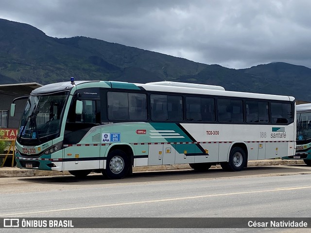 Santa Fé Transportes 188 na cidade de Ouro Preto, Minas Gerais, Brasil, por César Natividade. Número da foto: #12701854.