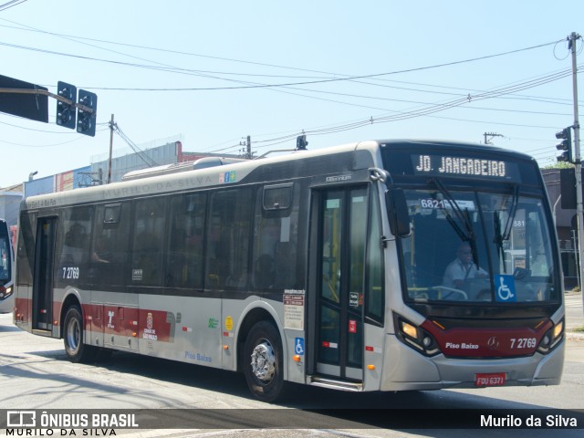 Viação Campo Belo 7 2769 na cidade de São Paulo, São Paulo, Brasil, por Murilo da Silva. Número da foto: #12700377.