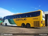 Empresa Gontijo de Transportes 14155 na cidade de São João Evangelista, Minas Gerais, Brasil, por Ronnie Damião. Número da foto: #12699592.