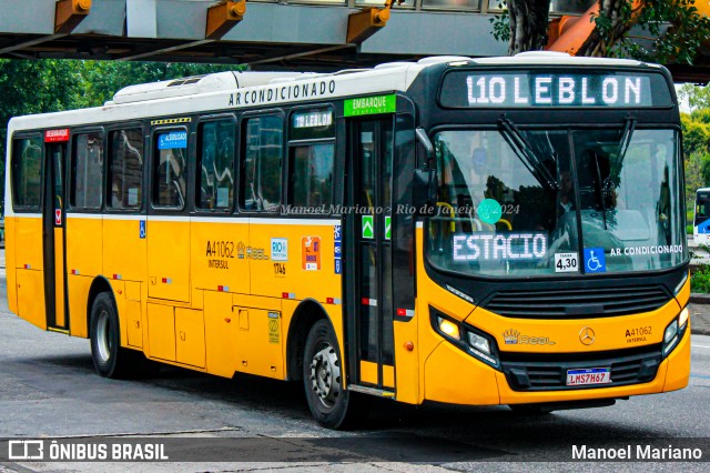 Real Auto Ônibus A41062 na cidade de Rio de Janeiro, Rio de Janeiro, Brasil, por Manoel Mariano. Número da foto: #12776746.