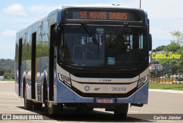 HP Transportes Coletivos 20.658 na cidade de Goiânia, Goiás, Brasil, por Carlos Júnior. Número da foto: #12778854.