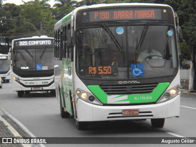 Viação Elite RJ 176.033 na cidade de Volta Redonda, Rio de Janeiro, Brasil, por Augusto César. Número da foto: #12776711.