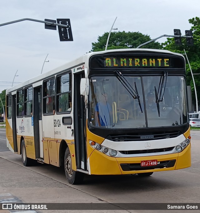 Belém Rio Transportes BD-124 na cidade de Belém, Pará, Brasil, por Samara Goes. Número da foto: #12777416.