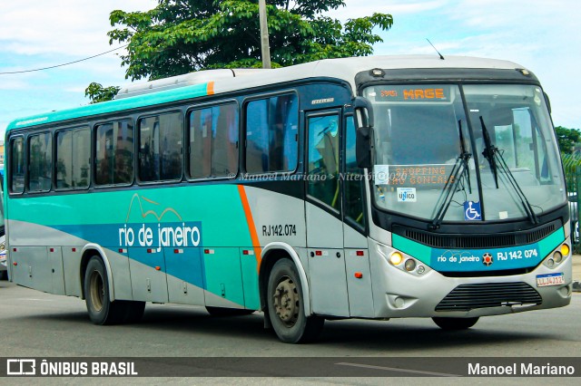 Expresso Rio de Janeiro RJ 142.074 na cidade de Niterói, Rio de Janeiro, Brasil, por Manoel Mariano. Número da foto: #12776743.
