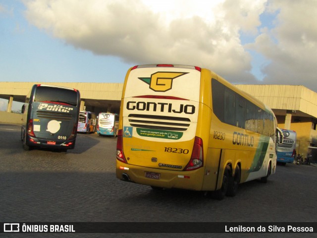 Empresa Gontijo de Transportes 18230 na cidade de Caruaru, Pernambuco, Brasil, por Lenilson da Silva Pessoa. Número da foto: #12778583.