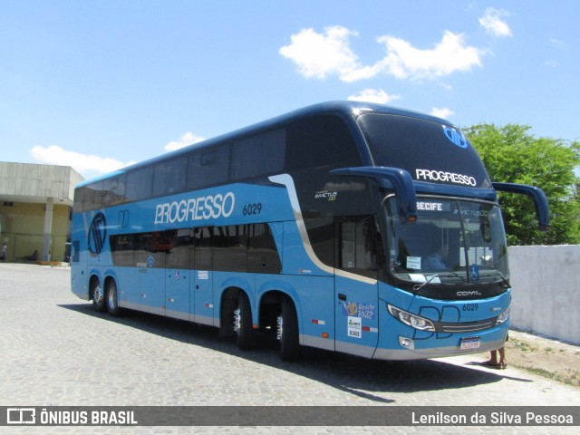 Auto Viação Progresso 6029 na cidade de Caruaru, Pernambuco, Brasil, por Lenilson da Silva Pessoa. Número da foto: #12778383.