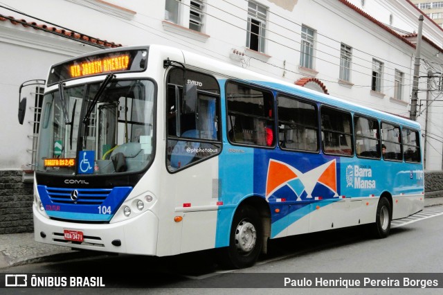 Colitur Transportes Rodoviários 104 na cidade de Barra Mansa, Rio de Janeiro, Brasil, por Paulo Henrique Pereira Borges. Número da foto: #12778103.