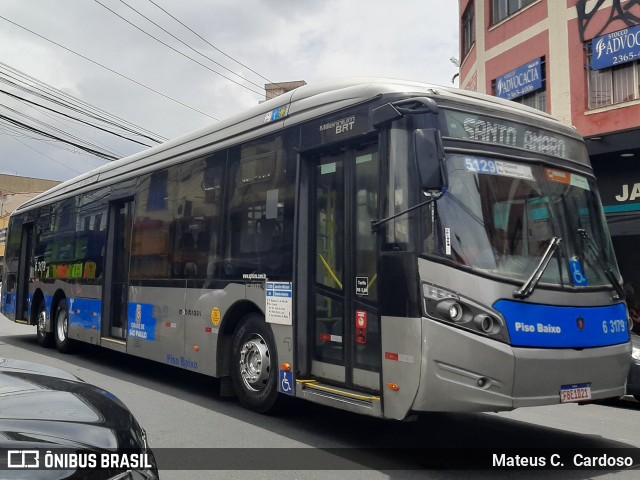 Viação Paratodos > São Jorge > Metropolitana São Paulo > Mobibrasil 6 3179 na cidade de São Paulo, São Paulo, Brasil, por Mateus C.  Cardoso. Número da foto: #12776954.
