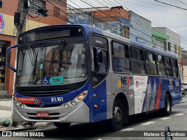 Next Mobilidade - ABC Sistema de Transporte 81.161 na cidade de São Paulo, São Paulo, Brasil, por Mateus C.  Cardoso. Número da foto: #12776960.