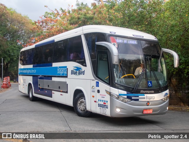 Auto Viação Bragança 11002 na cidade de São Paulo, São Paulo, Brasil, por Petris _spotter 2.4. Número da foto: #12777583.