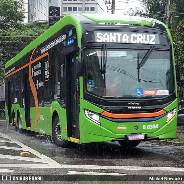 TRANSPPASS - Transporte de Passageiros 8 0304 na cidade de São Paulo, São Paulo, Brasil, por Michel Nowacki. Número da foto: #12778765.