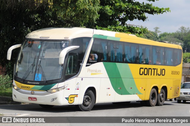 Empresa Gontijo de Transportes 18890 na cidade de Resende, Rio de Janeiro, Brasil, por Paulo Henrique Pereira Borges. Número da foto: #12777991.