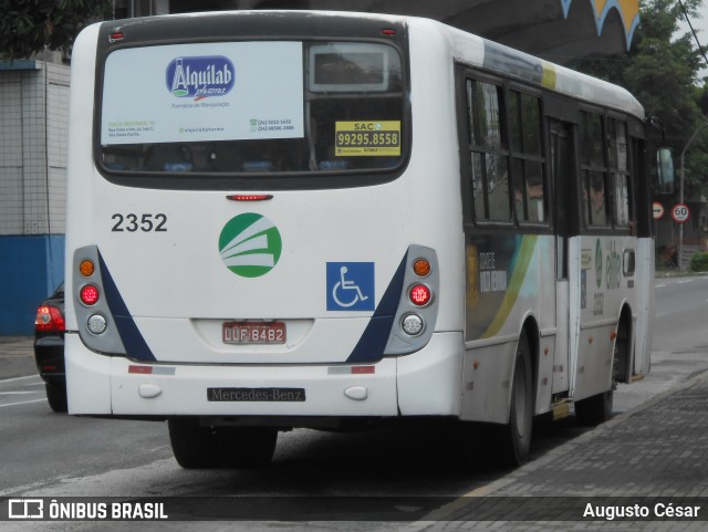 Viação Elite 2352 na cidade de Volta Redonda, Rio de Janeiro, Brasil, por Augusto César. Número da foto: #12777505.