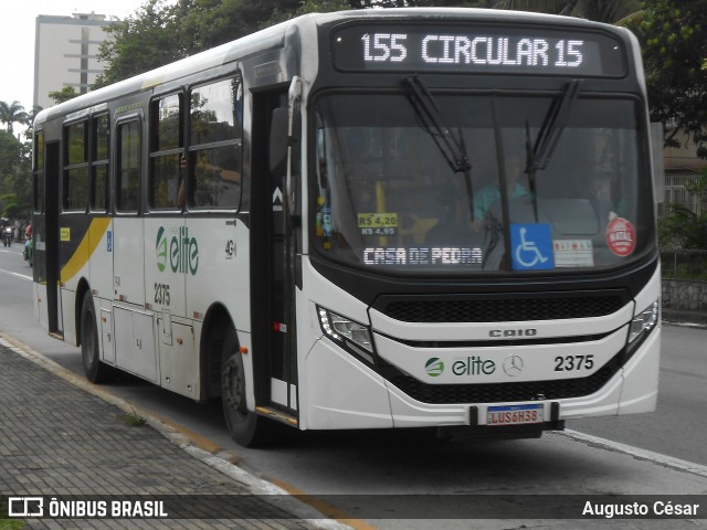 Viação Elite 2375 na cidade de Volta Redonda, Rio de Janeiro, Brasil, por Augusto César. Número da foto: #12776715.