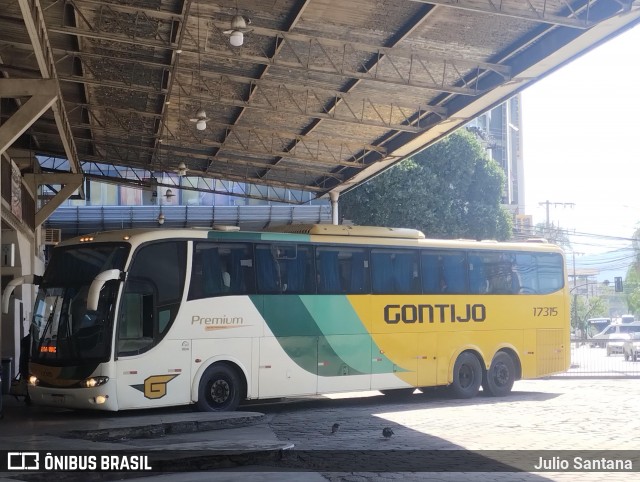 Empresa Gontijo de Transportes 17135 na cidade de Ipatinga, Minas Gerais, Brasil, por Julio Santana. Número da foto: #12777070.