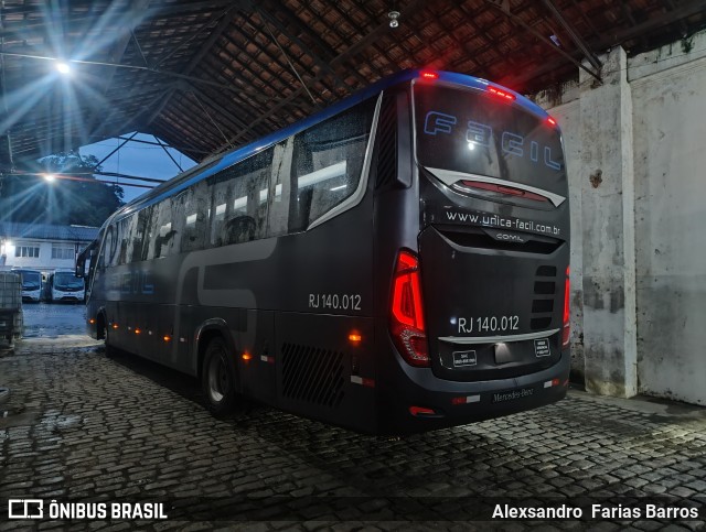 Fácil Transportes e Turismo RJ 140.012 na cidade de Petrópolis, Rio de Janeiro, Brasil, por Alexsandro  Farias Barros. Número da foto: #12776709.
