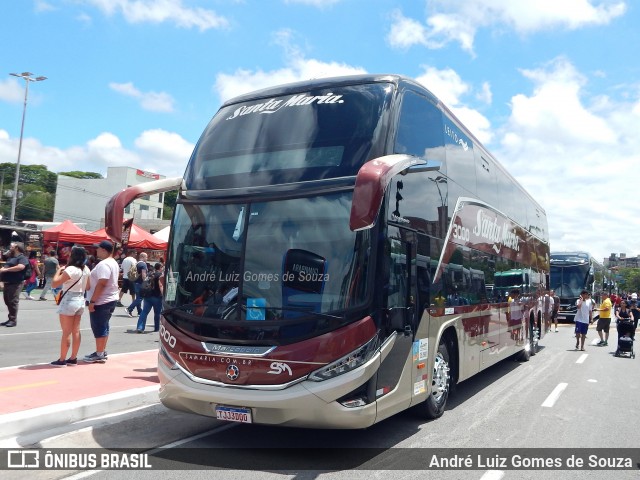 Santa Maria Fretamento e Turismo > Transportes Santa Maria(SP) 3000 na cidade de Barueri, São Paulo, Brasil, por André Luiz Gomes de Souza. Número da foto: #12778802.
