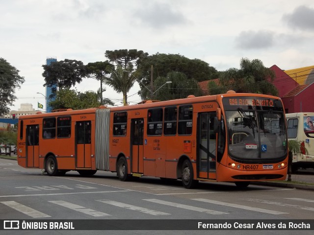 Auto Viação Redentor HR407 na cidade de Curitiba, Paraná, Brasil, por Fernando Cesar Alves da Rocha. Número da foto: #12777006.