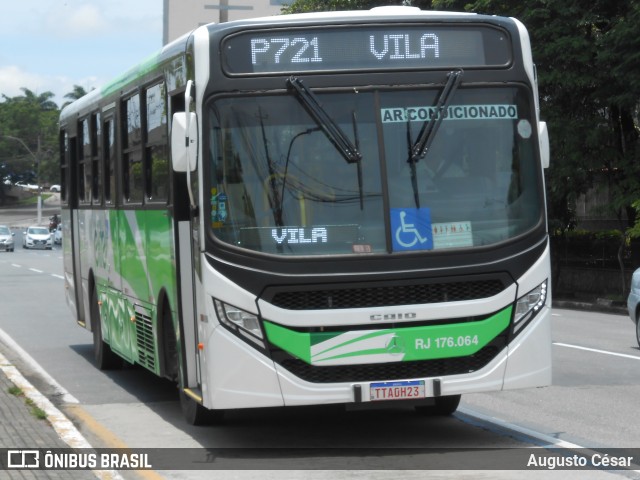 Viação Elite RJ 176.064 na cidade de Volta Redonda, Rio de Janeiro, Brasil, por Augusto César. Número da foto: #12777408.