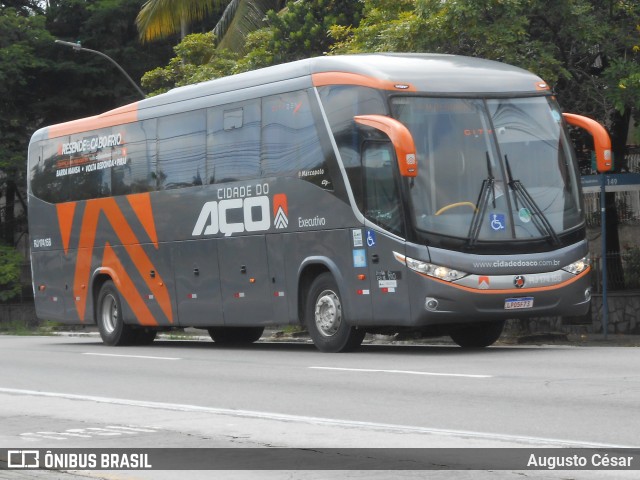 Viação Cidade do Aço RJ 174.158 na cidade de Volta Redonda, Rio de Janeiro, Brasil, por Augusto César. Número da foto: #12777484.