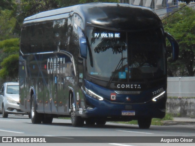 Viação Cometa 724505 na cidade de Volta Redonda, Rio de Janeiro, Brasil, por Augusto César. Número da foto: #12777418.