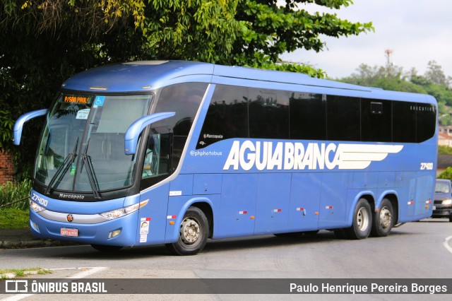 Viação Águia Branca 27400 na cidade de Resende, Rio de Janeiro, Brasil, por Paulo Henrique Pereira Borges. Número da foto: #12777982.