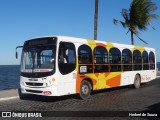 Viação Cidade Porto Seguro 7610 na cidade de Porto Seguro, Bahia, Brasil, por Herbert de Souza. Número da foto: #:id.