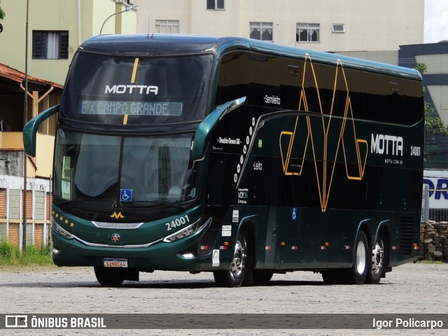 Viação Motta 24001 na cidade de Divinópolis, Minas Gerais, Brasil, por Igor Policarpo. Número da foto: #12780656.
