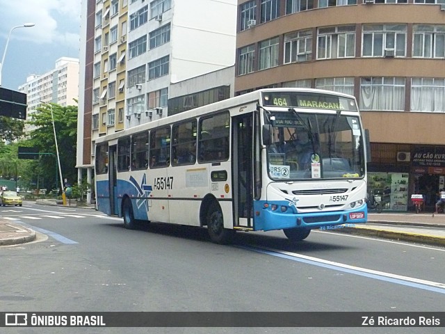 Transporte Estrela Azul A55147 na cidade de Rio de Janeiro, Rio de Janeiro, Brasil, por Zé Ricardo Reis. Número da foto: #12779948.