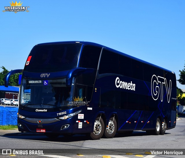 Viação Cometa 719302 na cidade de São Paulo, São Paulo, Brasil, por Victor Henrique. Número da foto: #12780422.
