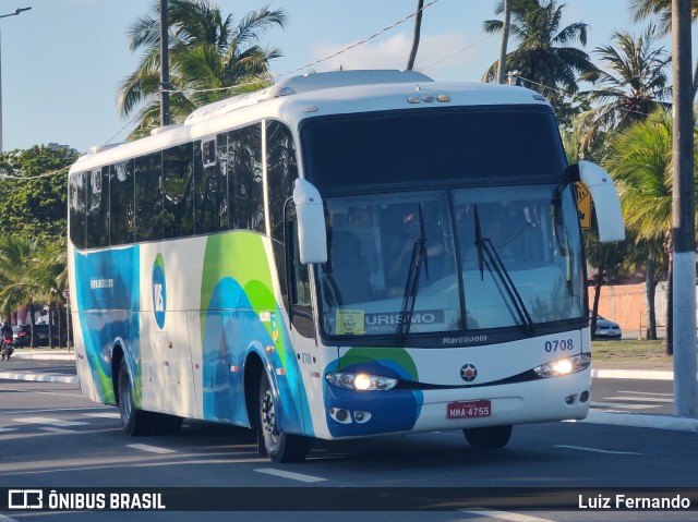 WS Turismo 0708 na cidade de Maceió, Alagoas, Brasil, por Luiz Fernando. Número da foto: #12780402.