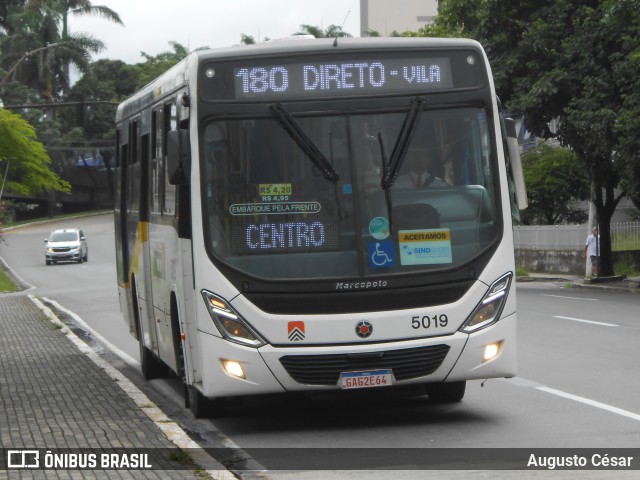 Viação Cidade do Aço 5019 na cidade de Volta Redonda, Rio de Janeiro, Brasil, por Augusto César. Número da foto: #12779445.