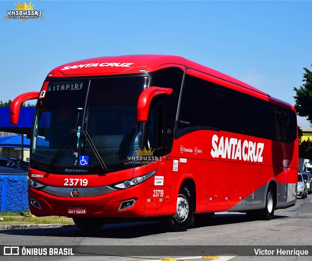 Viação Santa Cruz 23719 na cidade de São Paulo, São Paulo, Brasil, por Victor Henrique. Número da foto: #12780363.