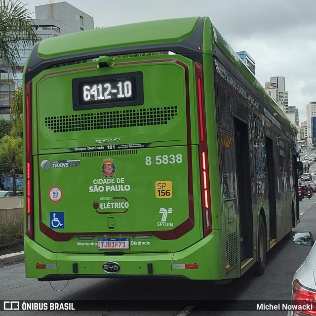 Auto Viação Transcap >> Auto Bless Transportes 8 5838 na cidade de São Paulo, São Paulo, Brasil, por Michel Nowacki. Número da foto: #12780935.