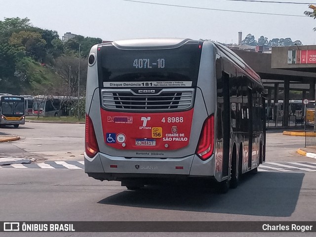 Express Transportes Urbanos Ltda 4 8988 na cidade de São Paulo, São Paulo, Brasil, por Charles Roger. Número da foto: #12780824.